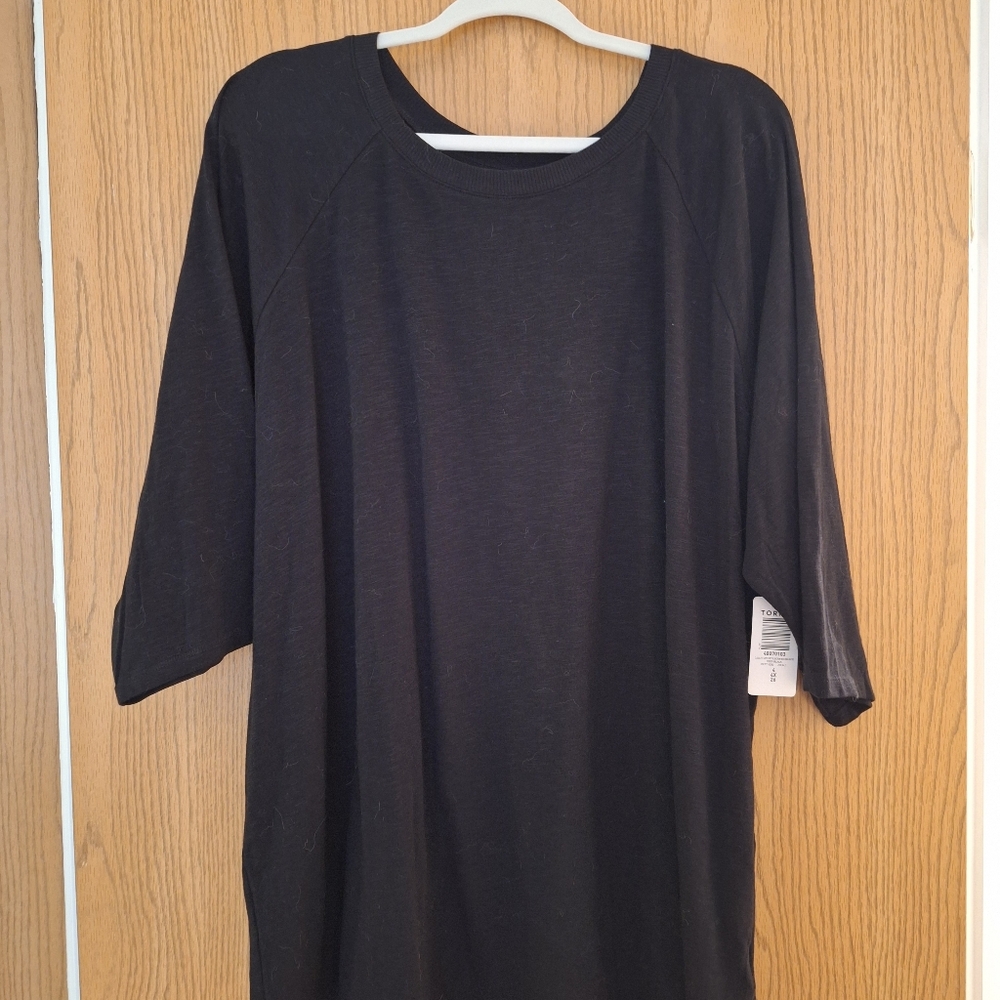 Torrid Black Long Sleeve Tee